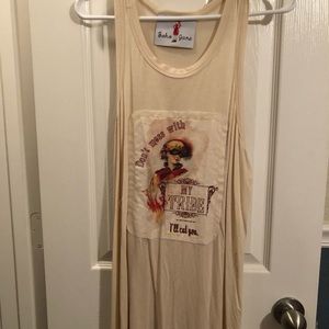 Ivory boutique tank